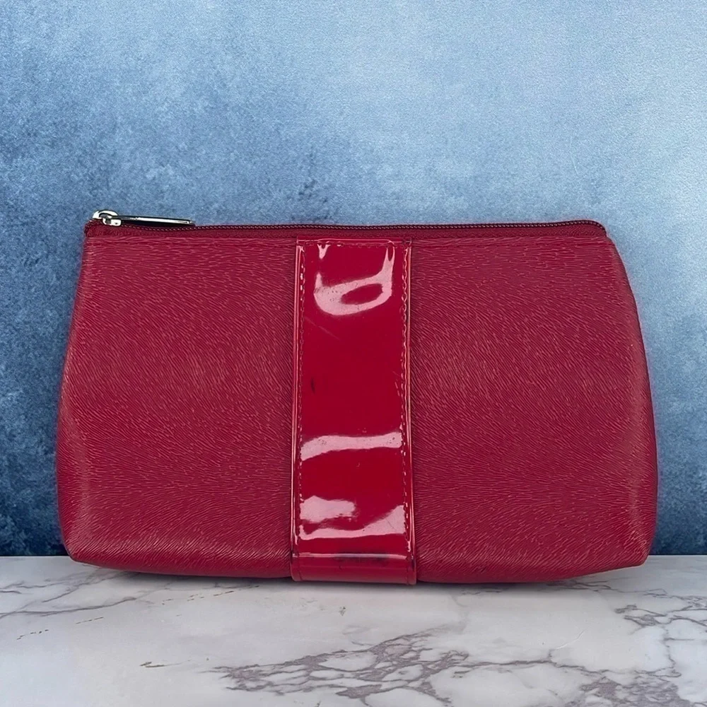 Lancôme Red Cosmetic Bag